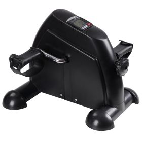 Pedal Exerciser w/ LCD Display Black