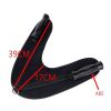 Gym Fitness Abdominal Crunch U Shape Double Grip Handle Pull Belt Shoulder Strap