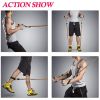 11pcs New Resistance Bands Set, Workout Bands w/Latch Handle Ankle Latex Tube