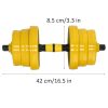 20KG Dumbbell Set 2 in 1 Adjustable Weights Dumbbells Set for Home Gym Fitness Workout