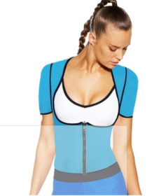 Women's Sports Shapewear Body Corset (Color: Blue, size: 5XL)