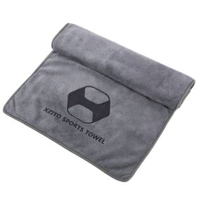 Sports Sweat Absorbent Towel Wipes (Color: Grey pink, size: XL)