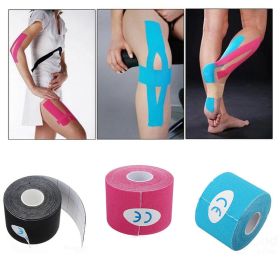 Sports muscle stickers (Color: Blue, Specification: 5CMx5M)