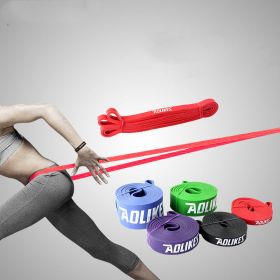 Training Band Tension Band Natural Latex Rally Equipment Yoga Resistance Band Fitness Band (Color: Red, size: 4XL)