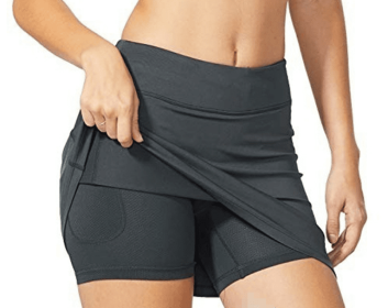 Women's fitness shorts (Color: Dark grey, size: XL)