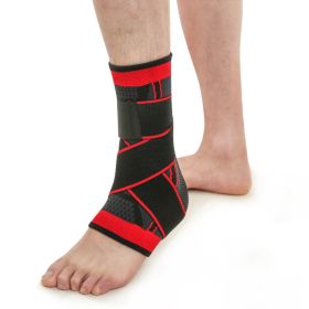 Compression ankle sheath (Color: Black, size: M)