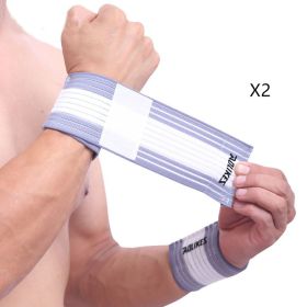 Sports bandage (Color: Black 2PCS, size: M)