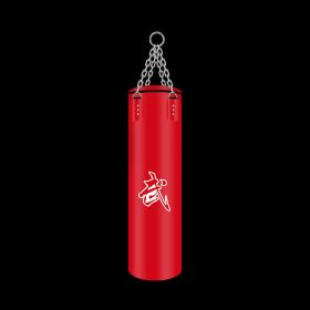 Chest expander training exercise equipment (Color: Red, size: 80cm)