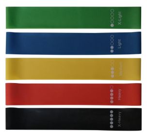 Gym Fitness Resistance Bands for Yoga Stretch Pull Up Assist Bands (Color: Black, size: M)