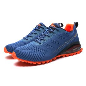 Men's Outdoor Running Shoes Casual Shoes Hiking Shoes Hiking Shoes (Color: Black, Shoe size: 43)