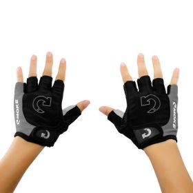 Cycling equipment gloves (Color: Blue, size: M)