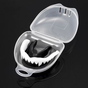 Basketball adult boxing teeth with box (Color: Transparent, Quantity: Q1pc)