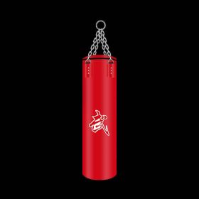 Boxing Sandbag Hanging Sandbag Bag Home Fitness Training Equipment (Color: Red)