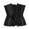 SEXY Gothic Underbust Corset and Waist cincher Bustiers Top Workout Shape Body Belt Plus size Lingerie S-6XL