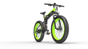 New Designer Bezior X1500 Full Suspension 1500W Motor 48V Electric Bike 26inch Wheel Foldable Dirt Ebike For Adult