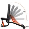 Adjustable Foldable Utility Sit Up Strength Training Weight Bench Equipmen