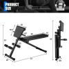 Home Gym Adjustable Multi-Functional Full Body Exercise Weight Bench