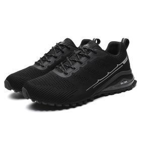 Men's Outdoor Running Shoes Casual Shoes Hiking Shoes Hiking Shoes (Color: Black, Shoe size: 41)